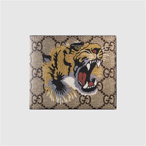 leather gucci mens wallet|gucci wallet men tiger.